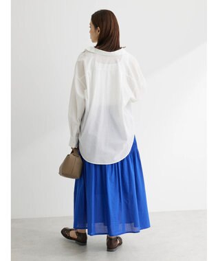 Green Parks ティアードロングスカート Blue