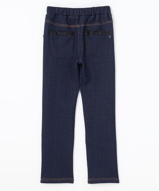 組曲 KIDS 【150-160㎝】シャギー デニム ネイビー系