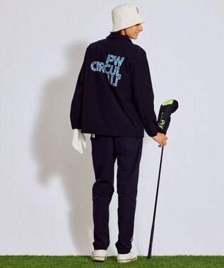 PW CIRCULUS 【今が旬！秋の軽量アウター】【MEN】CPOジャケットシャツ ゴルフ ブラック系