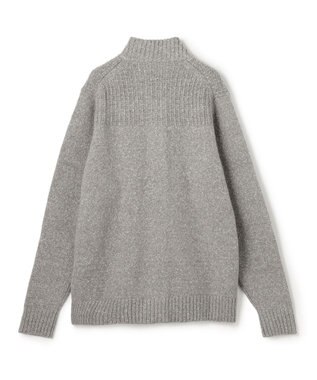 JOSEPH HOMME 【WEB・一部店舗限定  】 シャギーメランジ　ハイネックカーディガン ライトグレー系