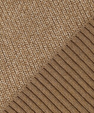JOSEPH HOMME TWISTED COTTON CASHMERE KNIT キャメル系3