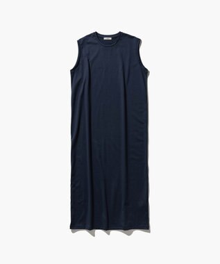 ATON SUVIN 60/2 | スリーブレスドレス BLUE