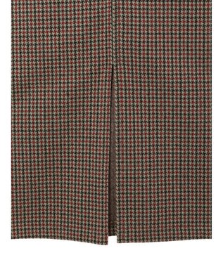 earth music&ecology 圧縮ニットＺＩＰジャンスカ Gunclub Check