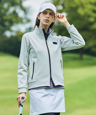 ZERO HALLIBURTON 【洗える】超軽量ブルゾン 82748 保温 ストレッチ セットアップ可能 ジャージ スウェット ゴルフ ZHG-W10b