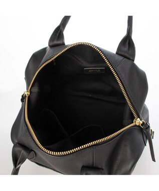 UNBILLION perche 姫路エアリーレザー2wayボストンバッグS ブラック