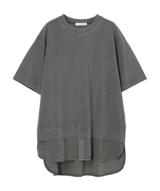 Green Parks ピグメントドッキングチュニック Gray