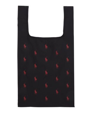 MOONBAT POLO RALPH LAUREN ポロポニー ポケッタブル レインバック ブラック