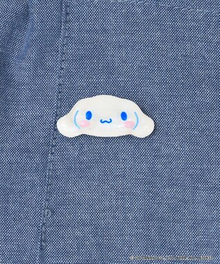 ANY KIDS 【サンリオキャラクターズ×ANY KIDS】ぷっくりボタン マリンパンツ シナモロール×ブルー