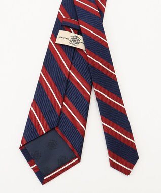 J.PRESS MEN 【STRUCTURE MIX COLLECTION】レジメンタル ネクタイ ローズ系2