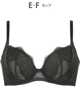 Wing ブラジャー これ1枚できれいシルエット 脇高設計 脇から背中すっきり 【スタイルアップブラ】 ブラ KB2900 ウイング／ワコール ブラック