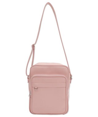 WEGO 【SCHOOLITEM】PUスクールショルダーバッグ ピンク
