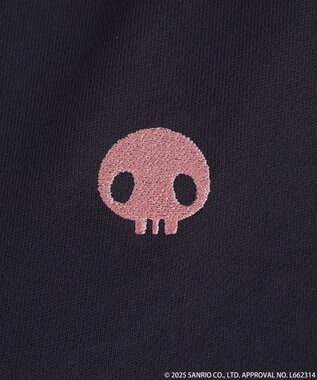 earth music&ecology マイメロディ＆クロミ／ｅａｒｔｈ　耳付きフーディー Charcoal Gray