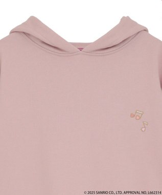 earth music&ecology マイメロディ＆クロミ／ｅａｒｔｈ　耳付きフーディー Pink