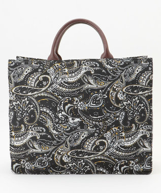 【カタログ掲載】ペイズリープリント トートバッグ