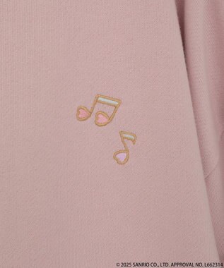 earth music&ecology マイメロディ＆クロミ／ｅａｒｔｈ　耳付きフーディー Pink