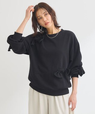 Green Parks ・ＳＵＧＡＲ　ＳＰＯＯＮ　リボンスウェット Black