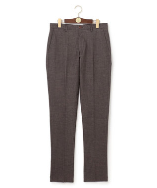 J.PRESS MEN 【ビジカジ兼用】ヤーンダイモールスキン パンツ ブラウン系