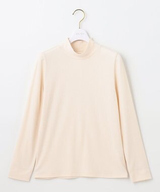 ANY SIS 【洗える】リブタートル カットソー アイボリー