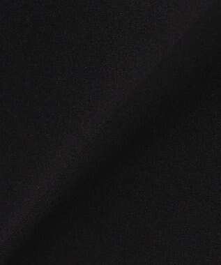 自由区 L 【17号サイズまで展開・SHIHOさん着用】ジョーゼットニット パンツ ブラック