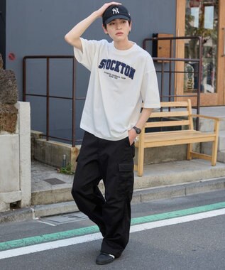 WEGO 【ユニセックス着用アイテム/MLサイズ展開】サガラワッペンロゴBIG　T（SS） ホワイト