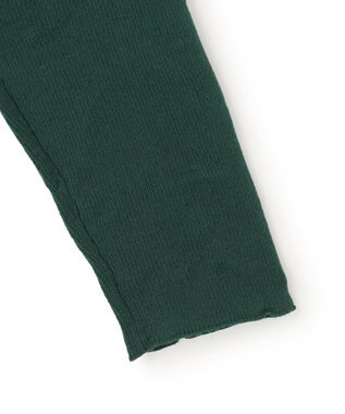 UNFILO L シアー クロップド カーディガン グリーン