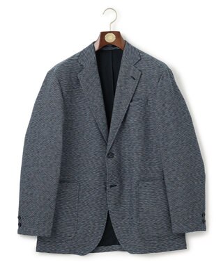 J.PRESS MEN 【NEW STAGE】KASURI DYEING シャツジャケット ネイビー系