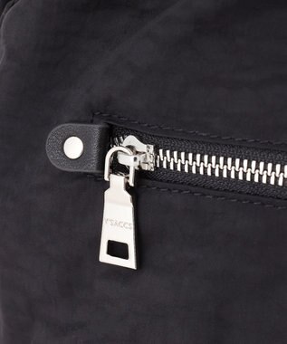 Y'SACCS 【Y’SACCS vous et】サイドギャザー2WAYトート Mサイズ ブラック