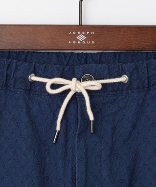 JOSEPH ABBOUD MOUNTAIN 【SPACE／UNISEX】ダイヤジャガードストレッチ パンツ ネイビー系