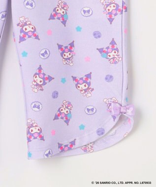 ANY KIDS 【サンリオキャラクターズ×ANY KIDS】ひんやり ファンシーレギンス クロミ×ラベンダー