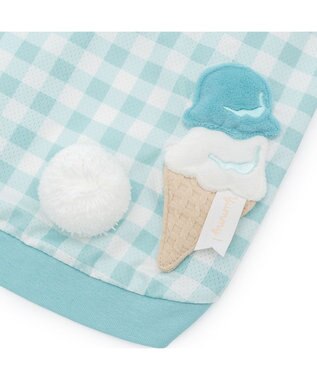 PET PARADISE ペットパラダイス くまさん エコメイド タンクトップ 《 アイス柄》 小型犬 グリーン