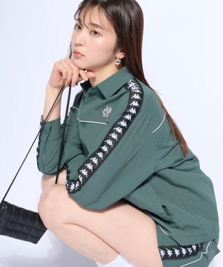 OP／FILA 【Kappa】バンダテープ ウーブンシャツジャケット