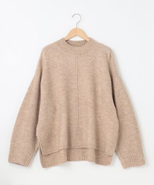 SHARE PARK LADIES スフレヤーンモックネックニット