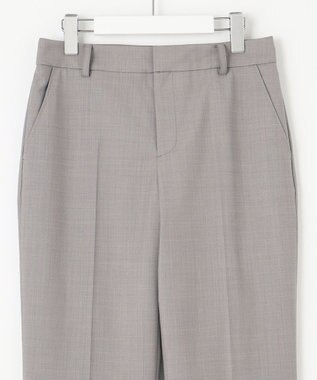 J.PRESS LADIES L 【セットアップ対応】BAHARIYE2 テーパード パンツ ライトグレー系