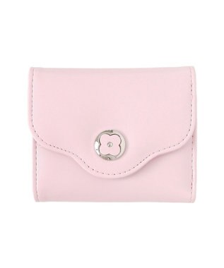 WEGO フラワーレターミニウォレット ライトピンク