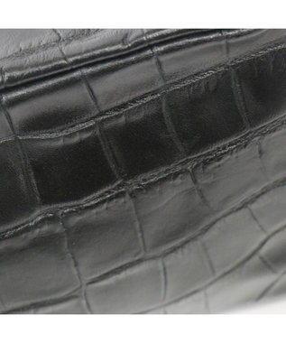 Regalo Felice 【大容量 / 本牛革 / クロコ型押し】ショルダー / REGALO BK(ブラック）