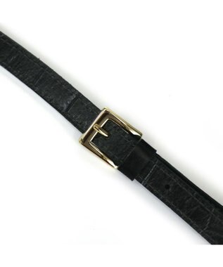 Regalo Felice 【大容量 / 本牛革 / クロコ型押し】ショルダー / REGALO BK(ブラック）