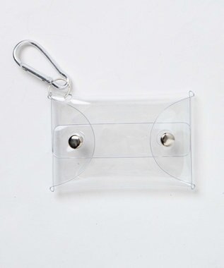 WEGO カラビナ付きミニポーチ 柄1