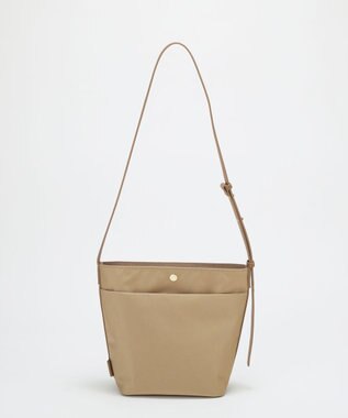 TOPKAPI 【Breath TOPKAPI】LINEA リネア レザーコンビ バケット ショルダーバッグ ブラウン