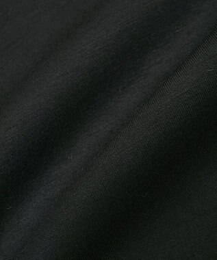 earth music&ecology フリルヘムドッキングプルオーバー Black