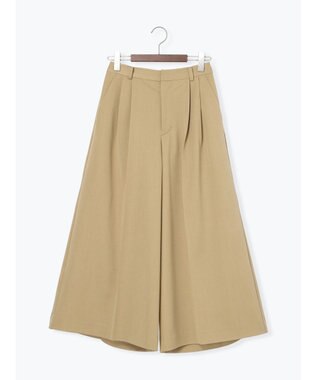 Te chichi フレアガウチョパンツ ベージュ