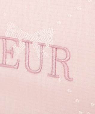 Maison de FLEUR リボンジャカードスクエアトートバッグ Pink