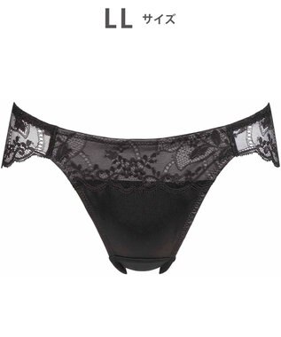 WACOAL ショーツ BXC408とペア はきこみ丈あさめ レディース PXC108 /ワコール ブラック