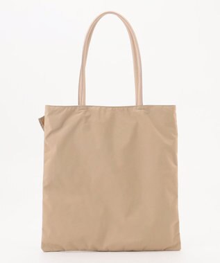 組曲 ラッフルラインフラットトート ベージュ系