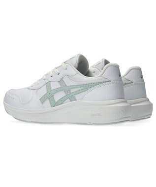 ASICS WALKING ゲルファンウォーカー レディース 3E相当 ホワイト×ライトミント