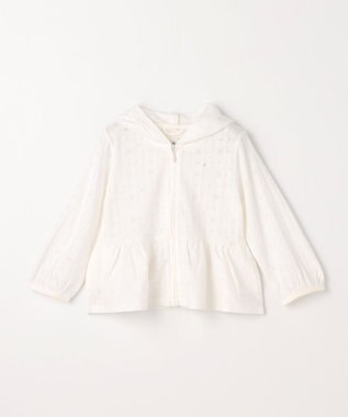 組曲 KIDS 【90-100㎝】 オパールレーシーパーカー