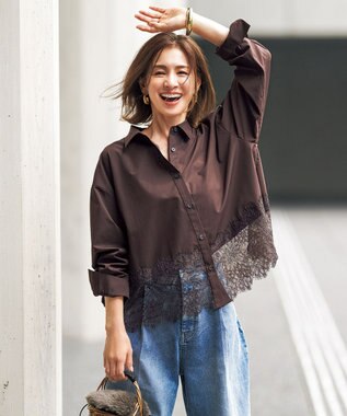 UNFILO L 【一部店舗限定】UNFILO DENIM タックワイド ライトブルー