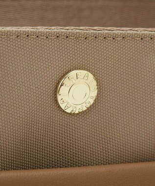 TOPKAPI 【Breath TOPKAPI】LINEA リネア レザーコンビ バケット ショルダーバッグ ブラウン