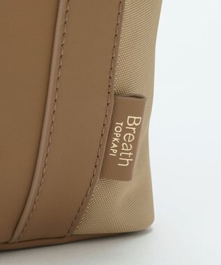 TOPKAPI 【Breath TOPKAPI】LINEA リネア レザーコンビ バケット ショルダーバッグ ブラウン