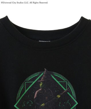 Green Parks ■ＷＩＣＫＥＤ　グラフィックショートスウェット Black