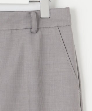J.PRESS LADIES L 【セットアップ対応】BAHARIYE2 テーパード パンツ ライトグレー系
